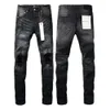 Jean violet jeans en denim pantalon pour hommes de designer jean jean pantalon noir haut de gamme de conception droite rétro streetwear pantalon de survêtement décontracté concepteurs joggers pantalon