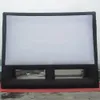 10mwx8mh (33x26ft) Blower devi ile hava sineması projeksiyon partisi film şişme film ekranı taşınabilir projektör dış mekan