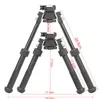 Тактическая авиационная винтовка охота на бипод Weaver Quad Rail Mount Precision Bipod QD крепление для охоты на рафил