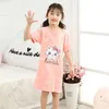 Pijama Childrens and Girls 100% Pure Cotton Night Dress Wetoon Night Vesti