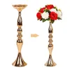 Świece stolik prezentowy trwały żelazny uchwyt na imprezę wolnostojącego salonu Dekor Home Decor Flower wazon w stylu europejskim wielofunkcyjny