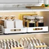 Küchenspeicher Push Pull Driting Rack Typ unter Waschbecken stille multifunktionale rostbezogene Werkzeuge