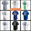 50 Mookie Betts Baseball Jersey 7 Julio Urias 5 Freddie Freeman 8 Enrique Hernandez Dustin May Walker Buehler Max Muncy Will Smith Jerseys