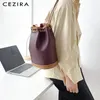 BAG CEZIRA Brand Fashion Patchwork Pu Vangan in pelle con borse per donne eleganti borse per secchi da canale femminile