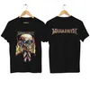 Men's T-Shirts 2024 Men Megadeths T Shirt Casual Rust in Peace T-shirt Graphic Oversized Sports Tops Breathable Comfortable Strtwear S-3XL T240506