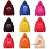 555 Sweat à capuche Designer Femmes Pullover Pink Red Young Thug Hoodies Hommes Femmes Broidered Web Sweatshirt Joggers 16TV
