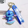 Fashion Cartoon Movie personnage Keychain Rubber and Key Ring pour sac à dos