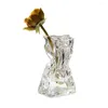 Вазы Instagram Wind Flower Vase Advanced Transpance Glass Living Room Desktop Hydroponic расположение творческое украшение