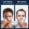 Shavers électriques Rasoir électrique électrique portable Razor électrique pour hommes Mini Beard Shaver LCD Affichage Power Type-C Razor à la maison Razor Y240503