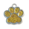 Appareils pour chiens mini brillance ID de chat Nom Tags de bijoux pour animaux de compagnie