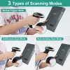 Scanners JRHC Handheld 2D Barcode Scanner, USB QR Code Scanner Wired Automatic 1D 2DPDF417 Gegevensmatrix Bar Code Reader Plug and Play