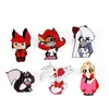 Halloween Hazbin Hotel funny characters enamel pin Cute Anime Movies Games Hard Enamel Pins Collect Metal Cartoon Brooch Backpack Hat Bag Collar Lapel Badges