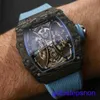 Minimaliste RM Wrist Watch RM53-01 Série RM5301 Polo Limited Edition Tourbillon Full Hollow 44.50 * 49,94 mm