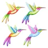 Decorative Figurines Bird Pendant Iron Wall Art Decors Metal Decor Hanging Sculpture Durable