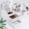 Opbergdozen Make -up organisator met lade cosmetische doos multifunctioneel aanrecht plastic voor ijdelheid