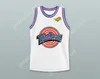 Anpassad Nay Mens Youth/Kids Sylvester The Cat 9 Tune Squad Basketball Jersey med Space Jam Patch Top Stitched S-6XL