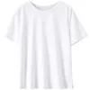 Kvinnors t-shirt street mode kvinnor t-shirt vit klassisk daisy 3d mönster tryck t-shirt topp o-halsen damer ungdom comter all-match topp d240507