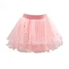 Robe de tutu fashion fashion girl girl jupes en maille princesse étoiles ballet tutu marque paillement fête fille jupe vêtements élastiques 5-12 ans d240507