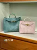 Women Totes Bag Andiamo Andiamo Woven Handbag Old Money Style Crossbody Shopping Bag