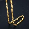 5mm Link criativo Chain Chain Dropshipp Punk 14K Amarelo dourado cor dourado macho gargantilha de jóias de colares para homens Mulheres 3376