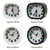 Zegarki budziki Zegarki łóżka Dekor Decor Decor Number Clock Kwarc Niski hałas Plastikowe wysokiej jakości