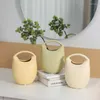 Vases 1PC Céramique Sac Design Vase Dining Table Decorations Flower Arrangement Device Decoration Homestay Ustensiles