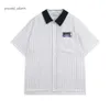 23SS Classic Rhude Shirt Summer Summer Fabric casal Designer de moda Brand Polos Shirts Tshirt Men