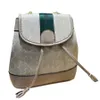 Mode 7a top dames tas flap rugzak buckle interieur hoge capaciteit g designer vintage bundel originele reistas