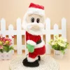 Miniaturen Weihnachtsdekoration Musical Hip Dancing Santa Claus Puppenspielzeug Twerking Doll Party Weihnachten Home Geschenke Ornamente Geschenke für Kinder