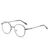 Sunglasses Round Rays Transparent Glasses Frames Man Woman Fake Vintage Optical Myopia Eyeglasses Ladies Retro Eyewear