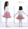 abito tutu bambine ragazze tutu soffice gonna del bambino principessa balletto da ballo gallo maglia gonna per bambini gonna simpatica ragazza vesti vestiti pettiskirt gonna d240507