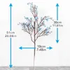 Decorative Flowers Wreaths Multicolor Cheap Sakura Artificial Flowers Babys Breath Gypsophila Fake Flowers DIY Wedding Decoration Home Bouquet Fake Flower