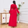 Abbigliamento etnico Abaya musulmana per donne Abiti per festa casual Arabia Mlassa lunga Abayas Kaftan Islam Dubai