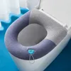 Couvre-toilettes coussin de toilette avec poignée mignon caricature de dessin animé couvercle de siège de toilette doux coussin de siège de toilette à la ferme