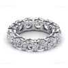 Belofte eeefs elegante ring sterling sier diamant cz verloving trouwring ringen voor dames mannen fijne je s