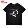 Frauen T-Shirt Russian Letter Print Women T Shirt Top Funny Brain Graphic Tee Lady Casual Basis O-Neck weißes Hemd Kurzschleife T-Shirt D240507