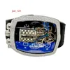 2024 Modell neuestes Design, das kleine Diamantlünette Gummi Uhr VVS Moissanite Pass Diamond Tester Watch von der Herstellung