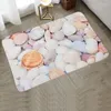 Teppiche Kieselstein Muster Bodenmatte dekorativ