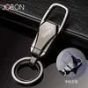 Jobon Wholesale Metal Key Chain Fashion Car Key Chain Key With Holder Support Gift Box for Promotions Gifts