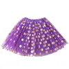 Tutu Dress Kids Baby Star Glitter Dance Tutu Rok voor Girl Sequin 3 Lagen Tule Toddler Pettiskirt Kinderen Chiffon 2-8T D240507