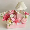 5-piece handheld thickened paper box holiday gift packaging paper box milk coffee cake bouquet decoration box 240507