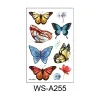 Books 3D Butterfly Temporary Tattoos Waterproof Lasting Colorful Butterfly Arm Wrist Chest Body Fake Tatto Stickers for Women Grils