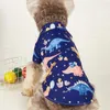 Odzież dla psa Dobre szczeniak bez noszenia odporny na zużycie bawełniane 2-nogawkowe nadruk Bluza zwierzakowa