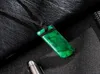 Подвесные ожерелья 2021 Модная лига Справедливости Аквамен Ожерелье Зеленая смола Классическая черная веревка личностная вечеринка для MEN3761642