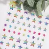 Boeken Zelfadhesief gezicht Diamantstickers Muziekfestival Halloween Party Mobile Crystal Sticker Children Toy Diy Rhinestones Stickers