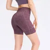Short féminin été féminin fitness mode léopard imprimé haute taille pantalon serré extensible hanche secrète enveloppée de sport enveloppé le yoga