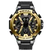 Smael sport waterdichte kwarts horloge multi -functionele agenda nacht gloed tactische fang sheng