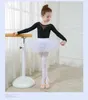 TUTU DREST Girls Ballet Gonnelle Tutu Kids Rosa Fluffy 4 strati Gonnelle di tulle di tulle di tulle bianca Gonnelle di body elastico bianco D240507