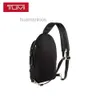 Pleated Backpack TUMIIS Mens Fashion TUMIISbag Top Initials Leisure Chest Spring Chestbag Commuting Splicing Travel Pockets Summer Outdoor Designer F6LE