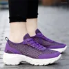 Fitness Shoes 2024 Summer Women Sneakers Fashion Breshatable Stecual Casual Platform для чернокожих